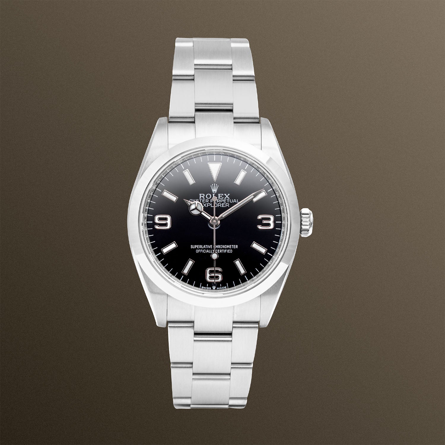 Rolex Explorer Black Dial 36mm - 124270
