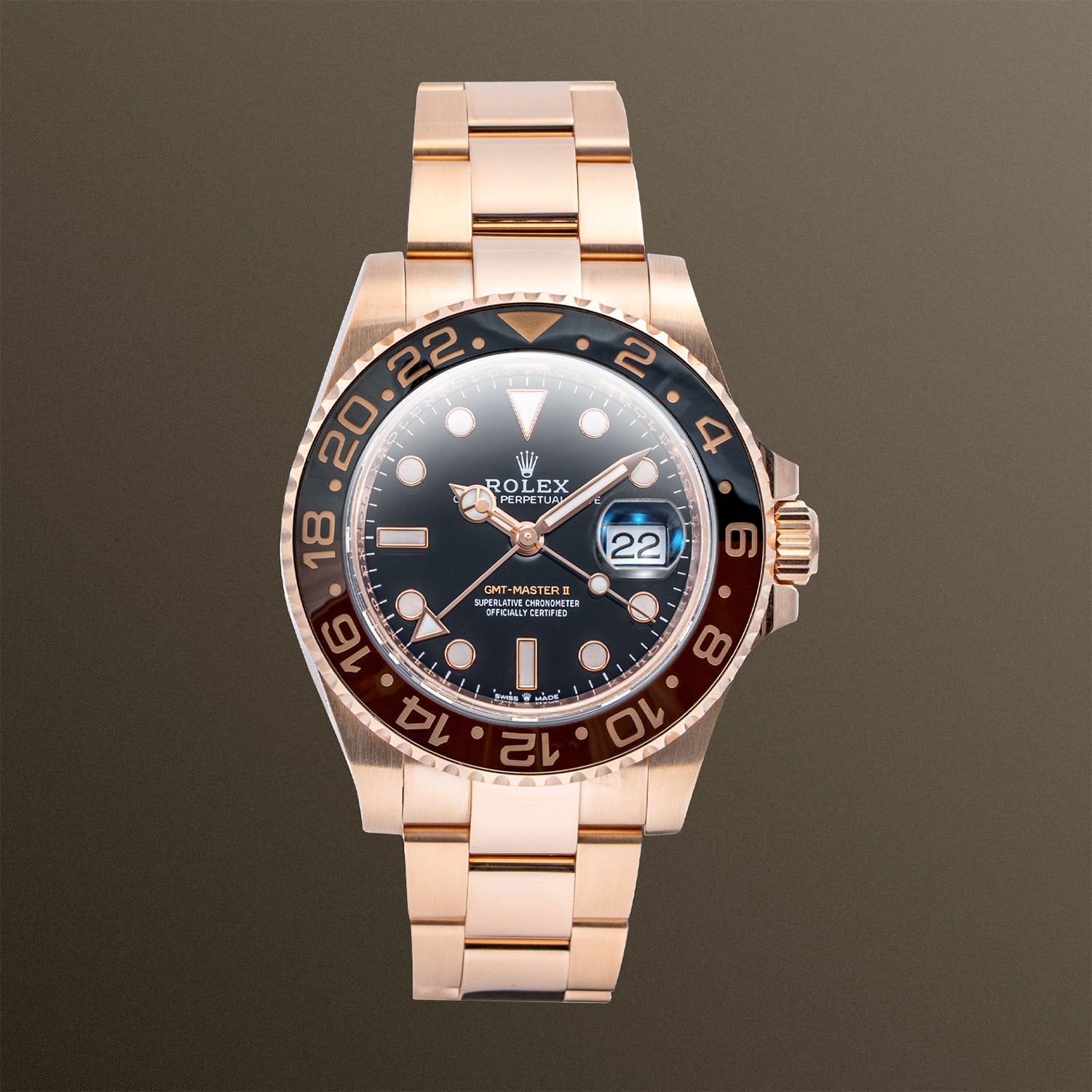 Rolex GMT Master II "Root Beer" - 126715CHNR