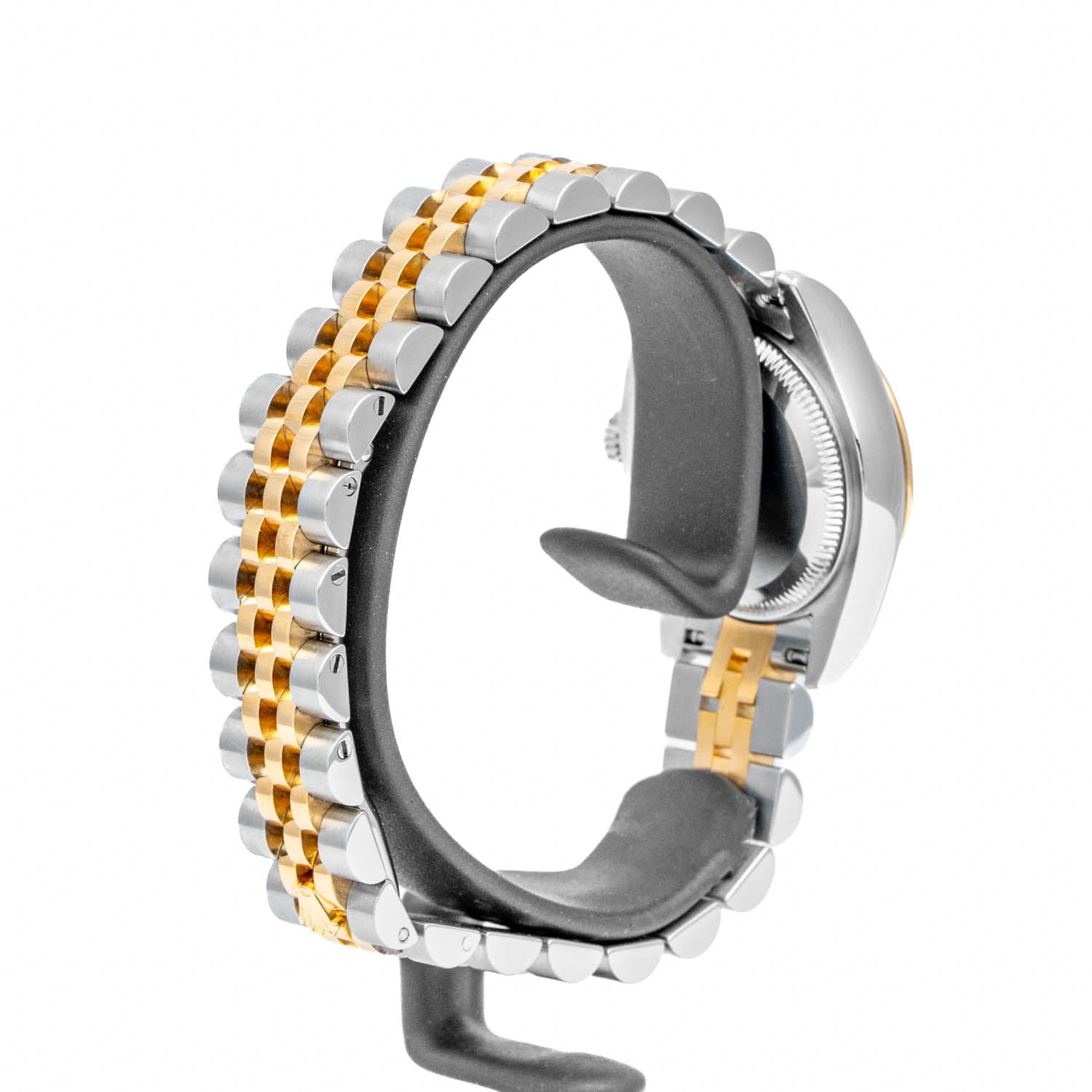 Rolex Lady-Datejust 26mm Black Mother of Pearl Diamond Dial - 179173