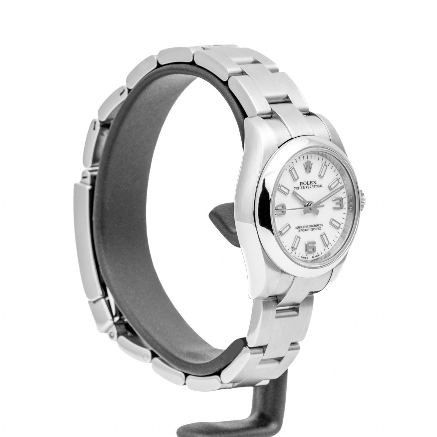 Rolex Oyster Perpetual White Arabic Dial 26mm - 176200