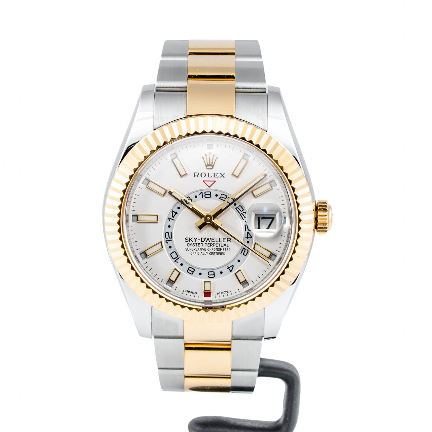 Rolex Sky-Dweller Two-Tone 42mm Silver Dial Oyster Bracelet - 326933