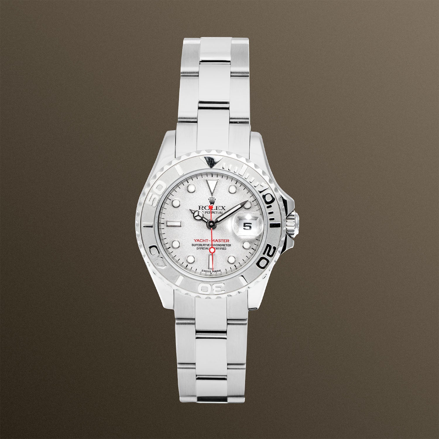 Rolex Yacht-Master Platinum Bezel 29mm - 169622