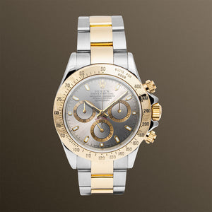 Two-Tone Rolex Daytona 40mm Slate Dial - 116523