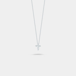 Tiny Treasures Diamond Baby Cross Necklace