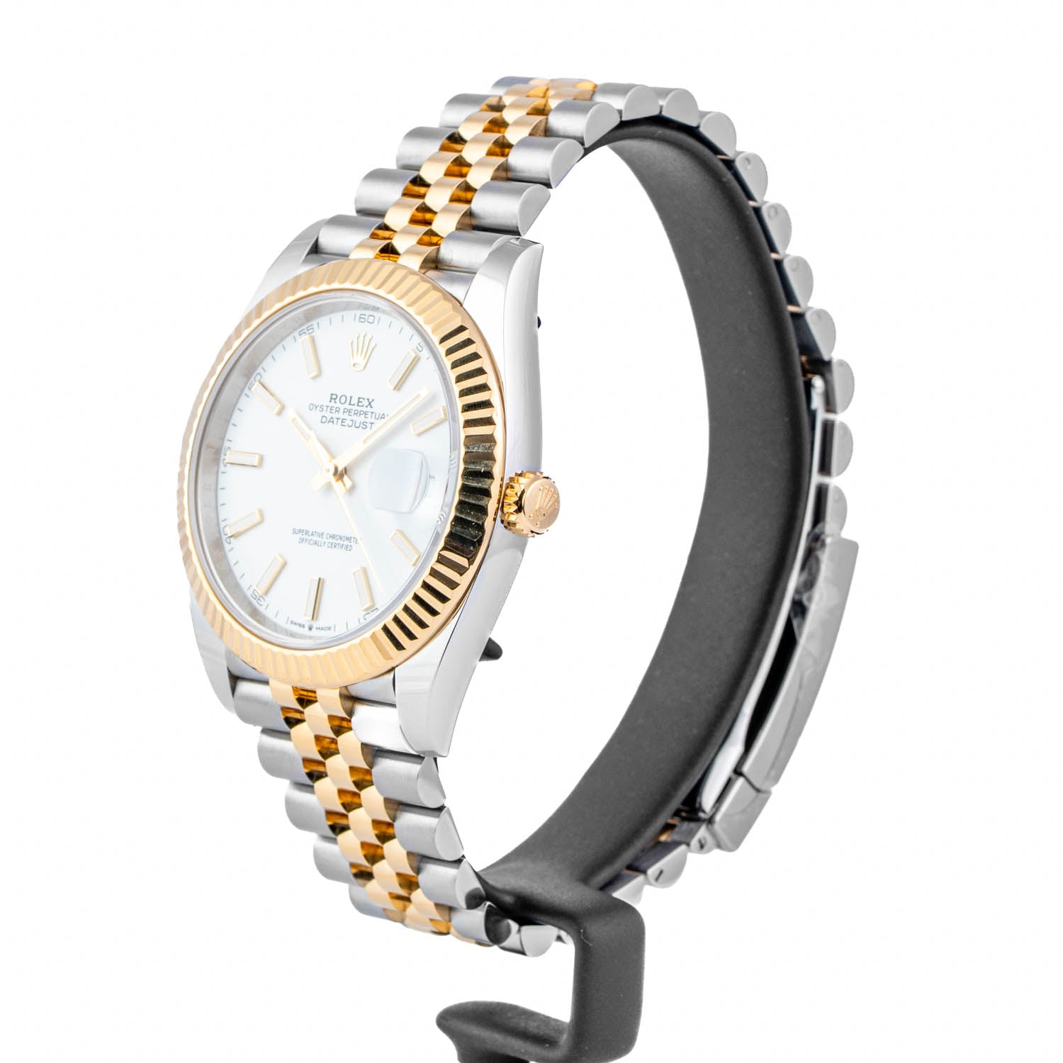 Rolex Datejust 41mm White Dial Two-Tone Jubilee Bracelet – 126333