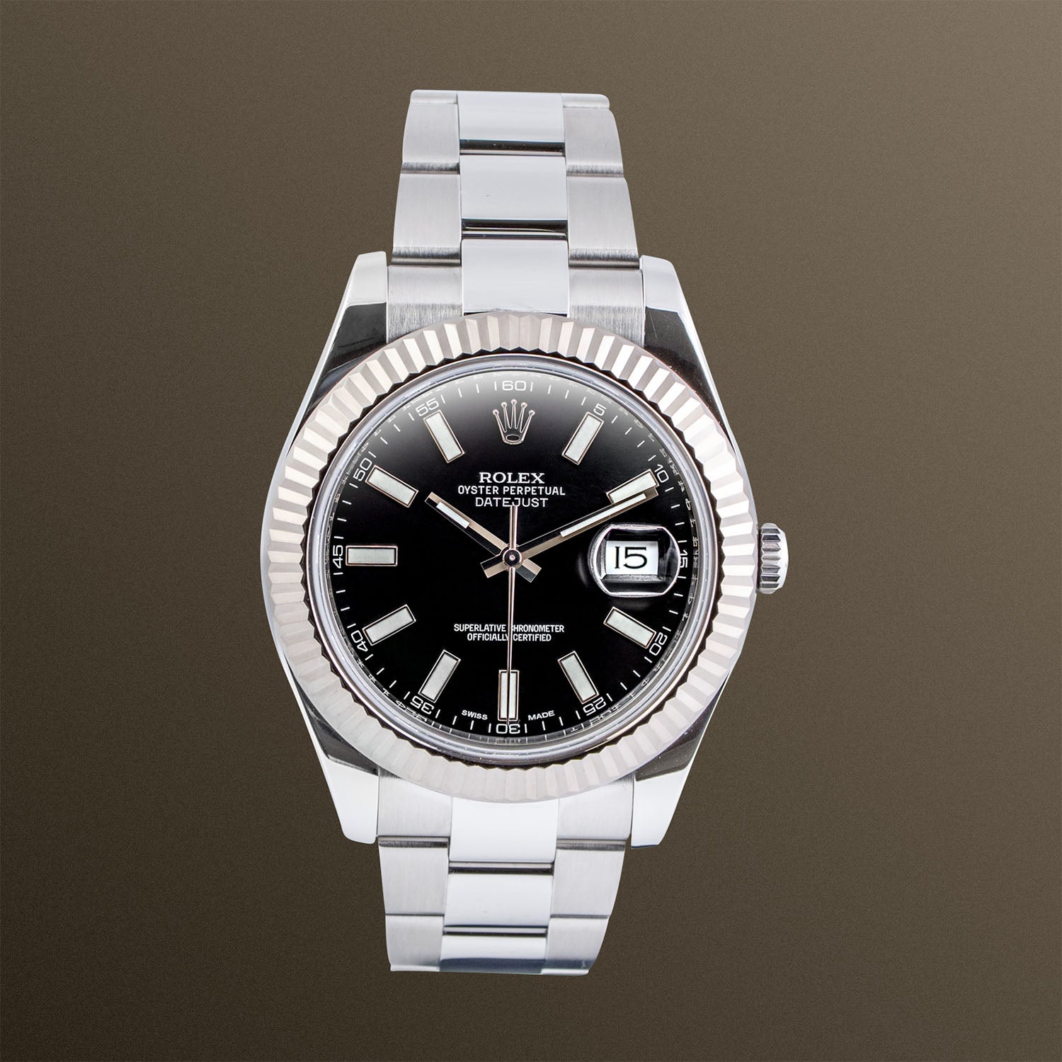 Rolex Datejust II 41mm Black Dial 116334