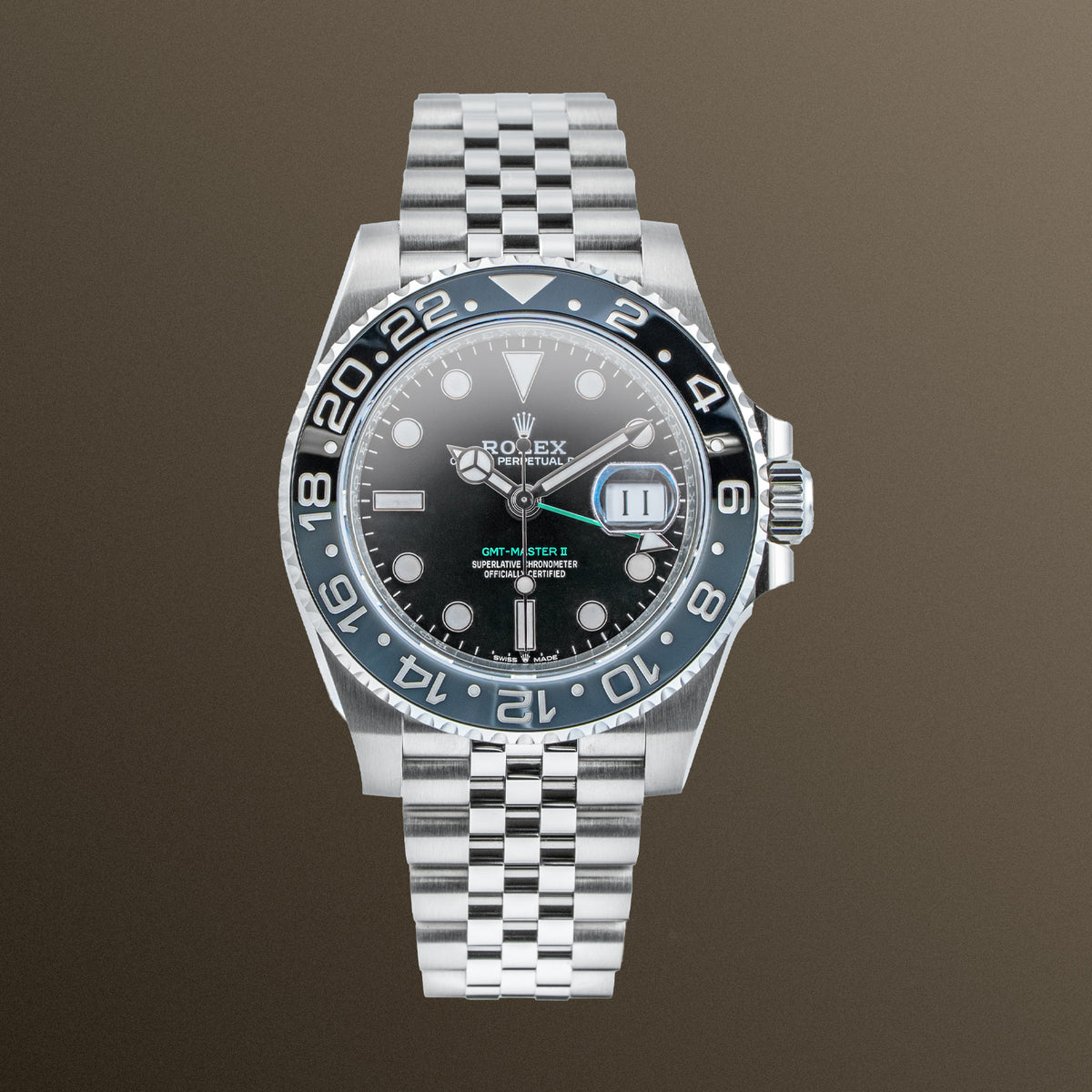 Rolex GMT-Master II 40mm Black Dial - 126710GRNR