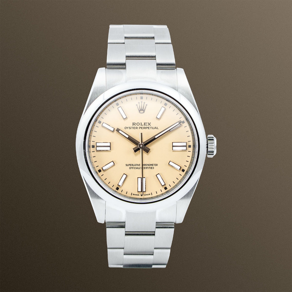 Rolex Oyster Perpetual 41mm Beige Dial - 134300