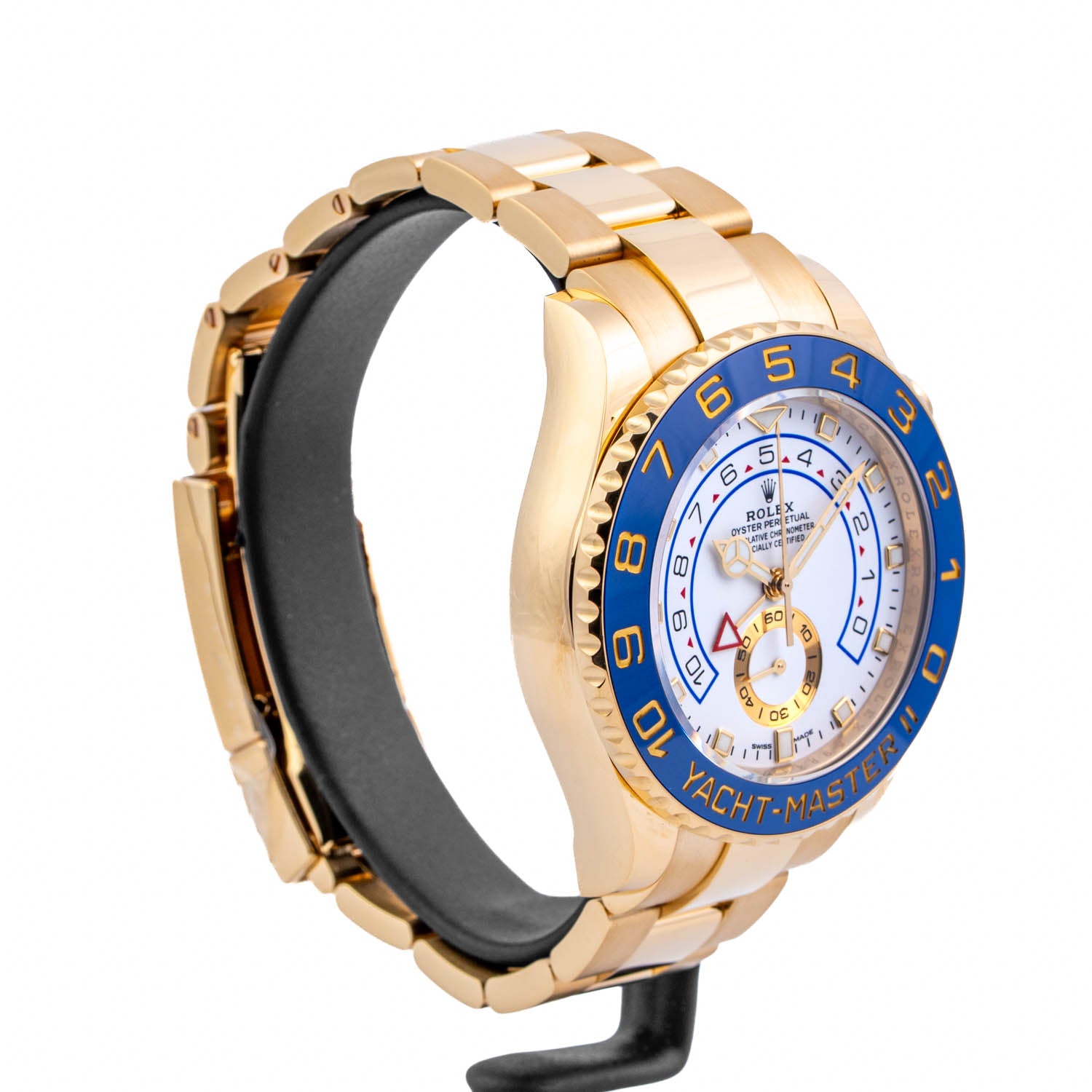 Rolex Yacht-Master II 44mm 18K Yellow Gold White Dial - 116688