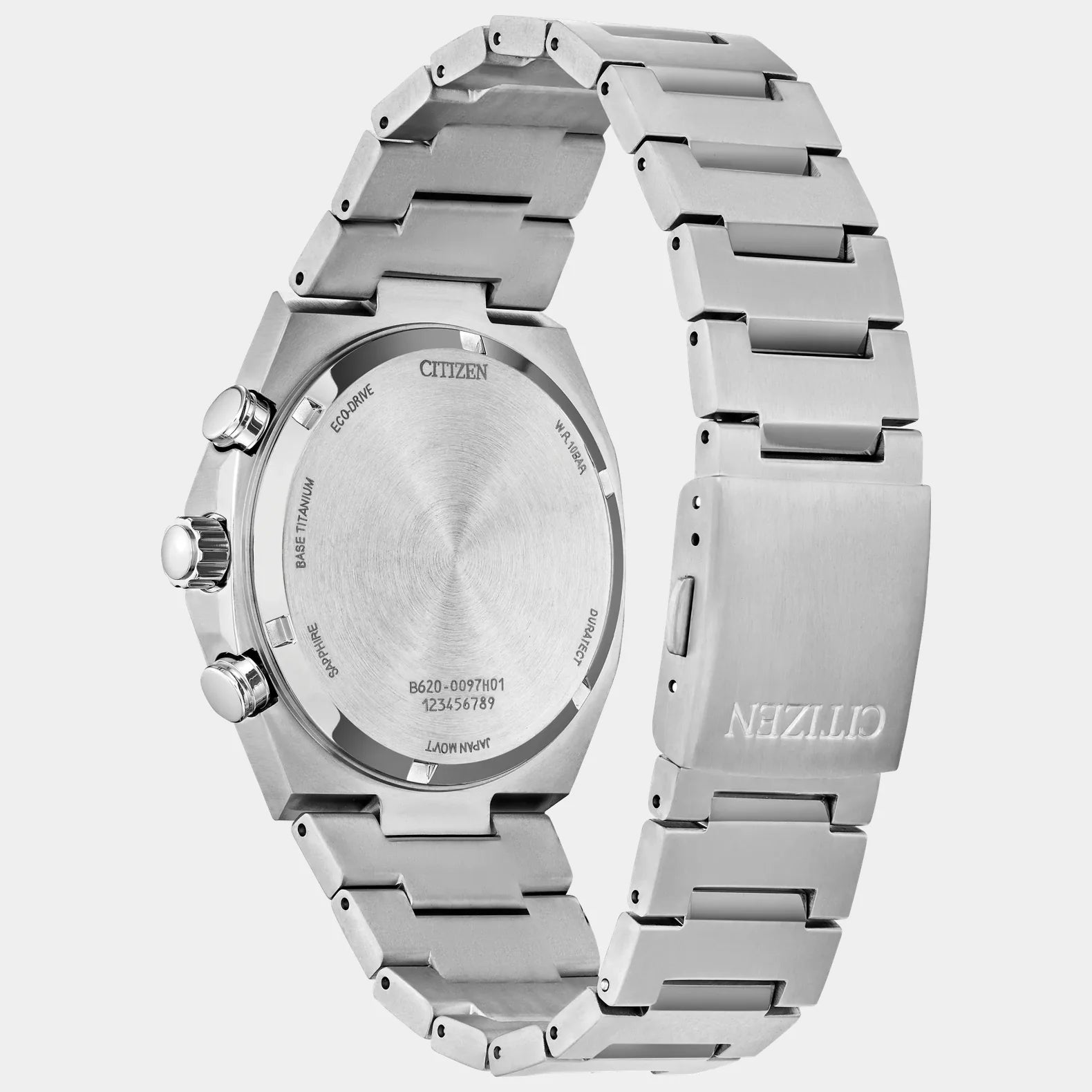 Zenshin Chrono Super Titanium 42mm - Salmon Dial