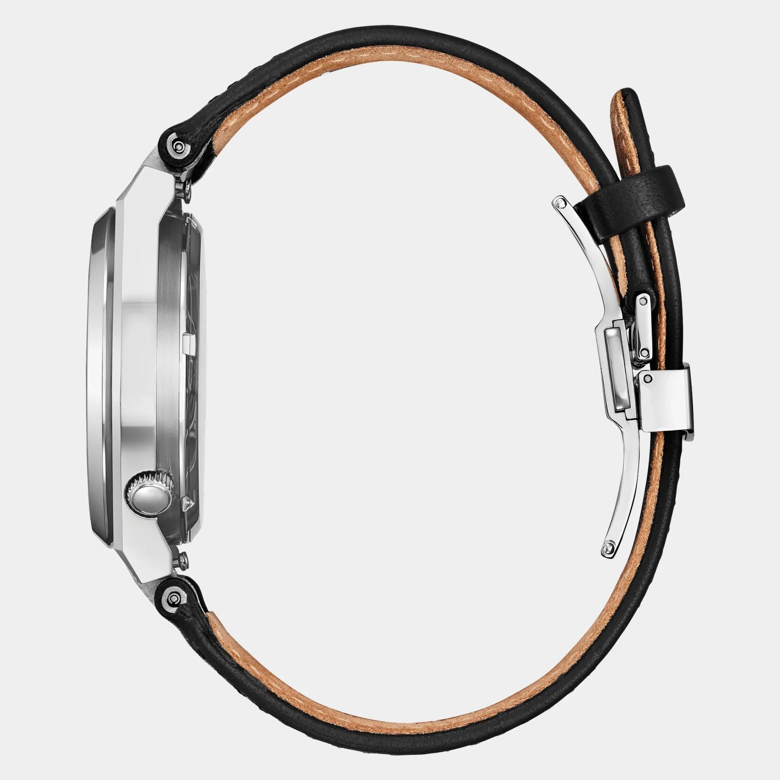 Tsuyosa Small Seconds 40mm - Gray Texture Dial on Strap