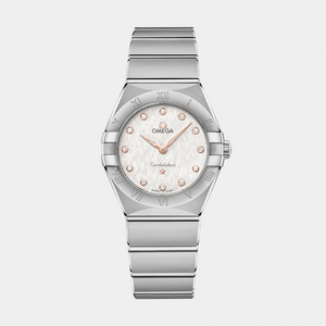Constellation 28mm - Silver Diamond Dial on Bracelet