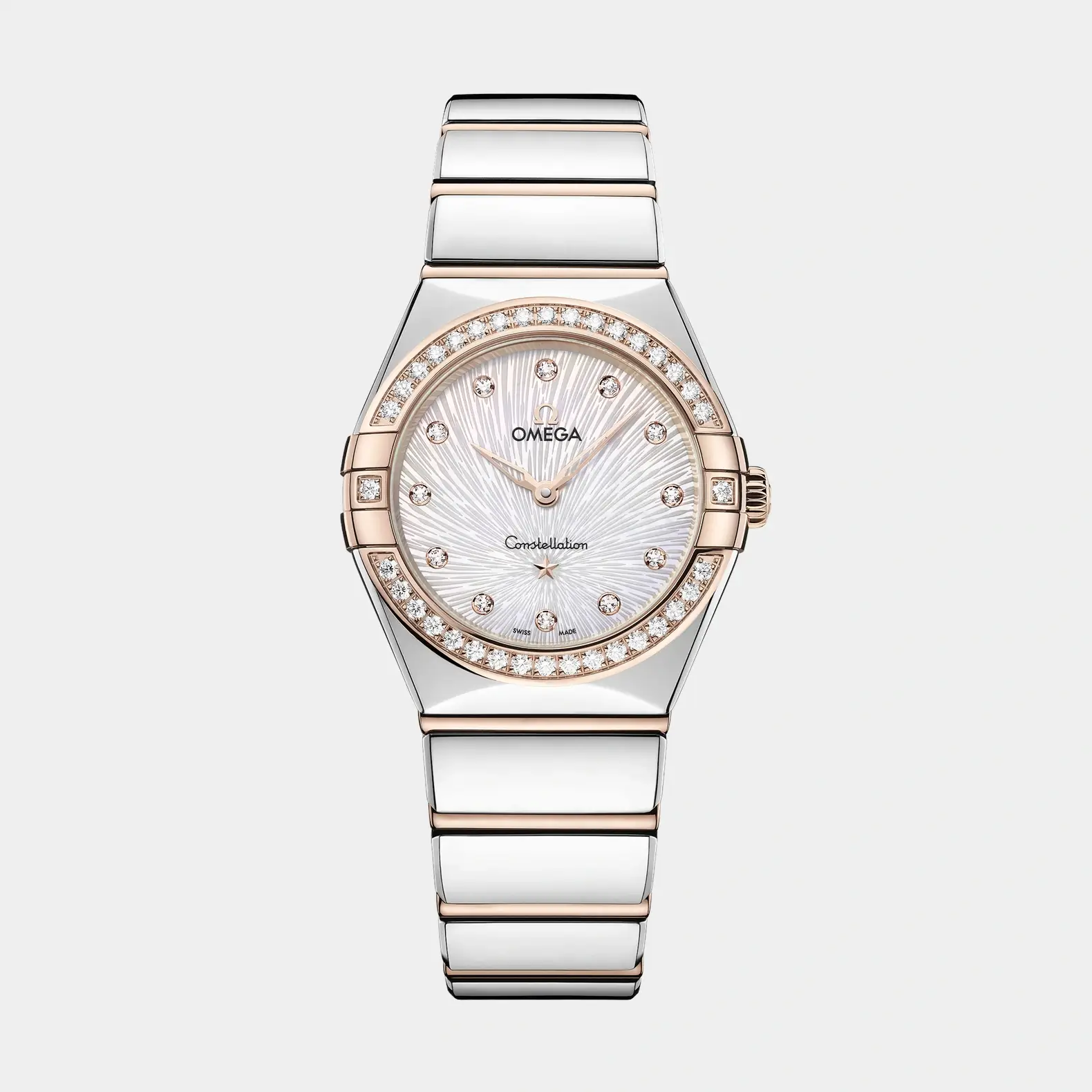 Constellation Two-Tone - Textured Diamond Dial and Bezel