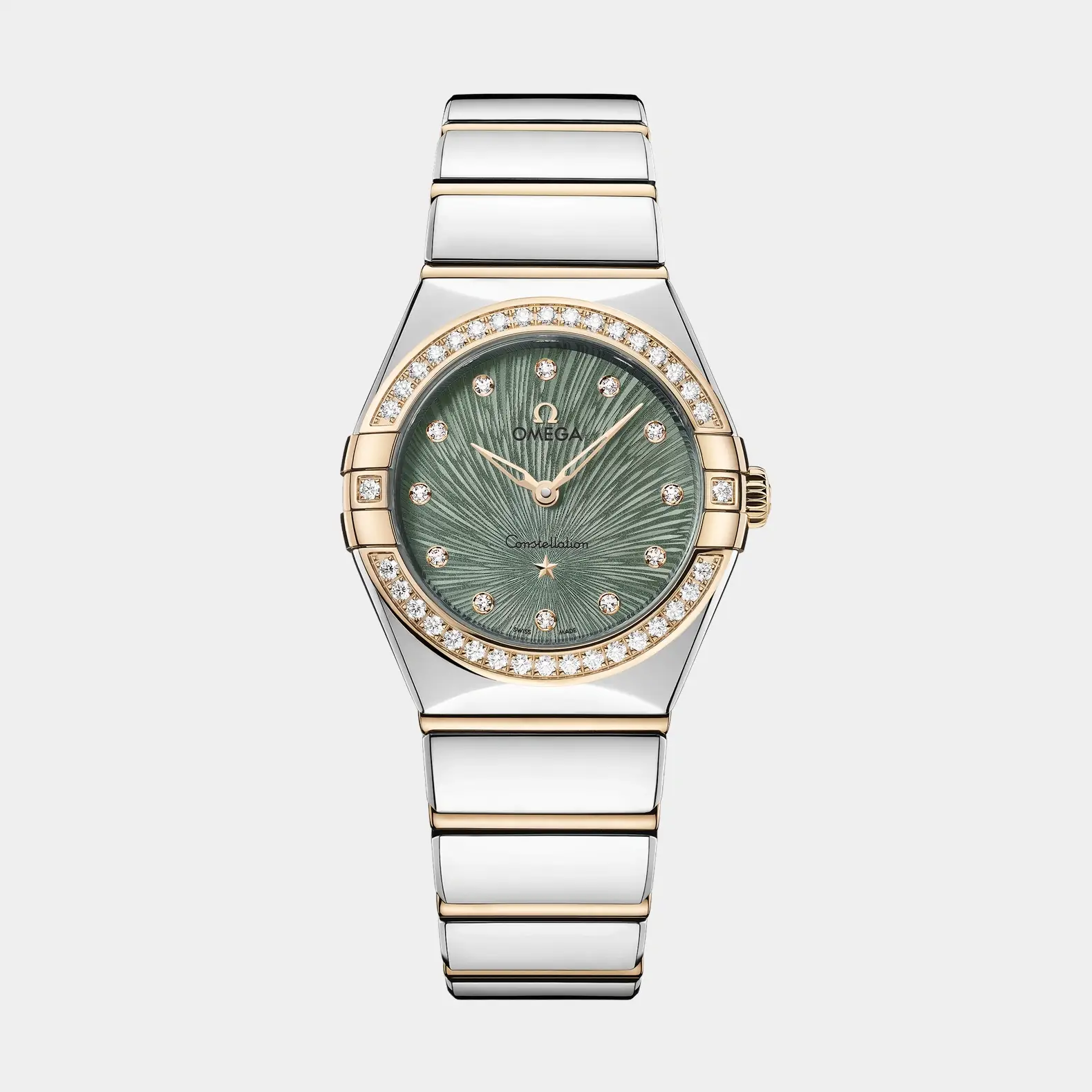 Constellation Two-Tone - Green Diamond Dial and Bezel