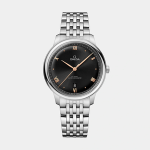 De Ville Prestige 40mm - Black Dial with Rose Gold Accents