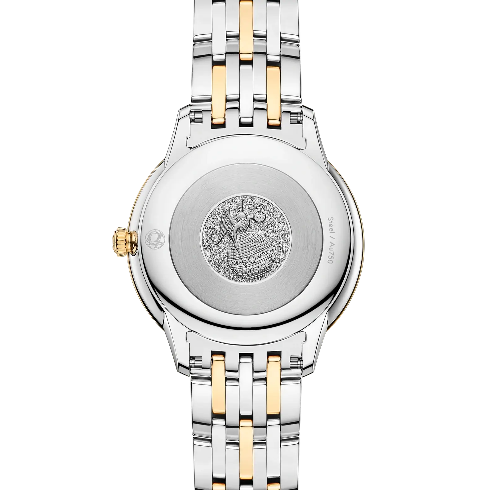 De Ville Prestige Two-Tone 30mm - White Diamond Dial and Bezel