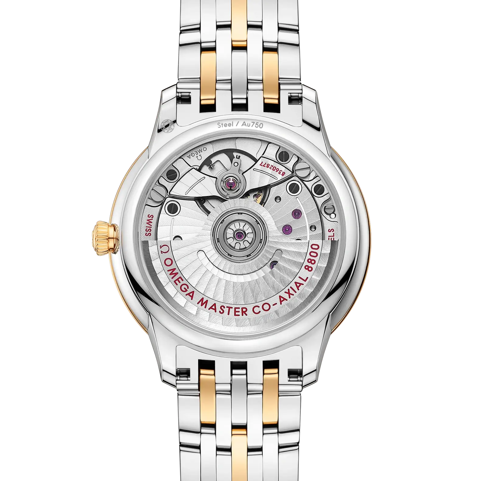 De Ville Prestige Two-Tone 30mm - Gold Diamond Dial and Bezel
