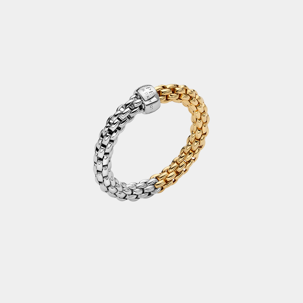 Essentials Bicolour Flex’it Ring with Round Mesh