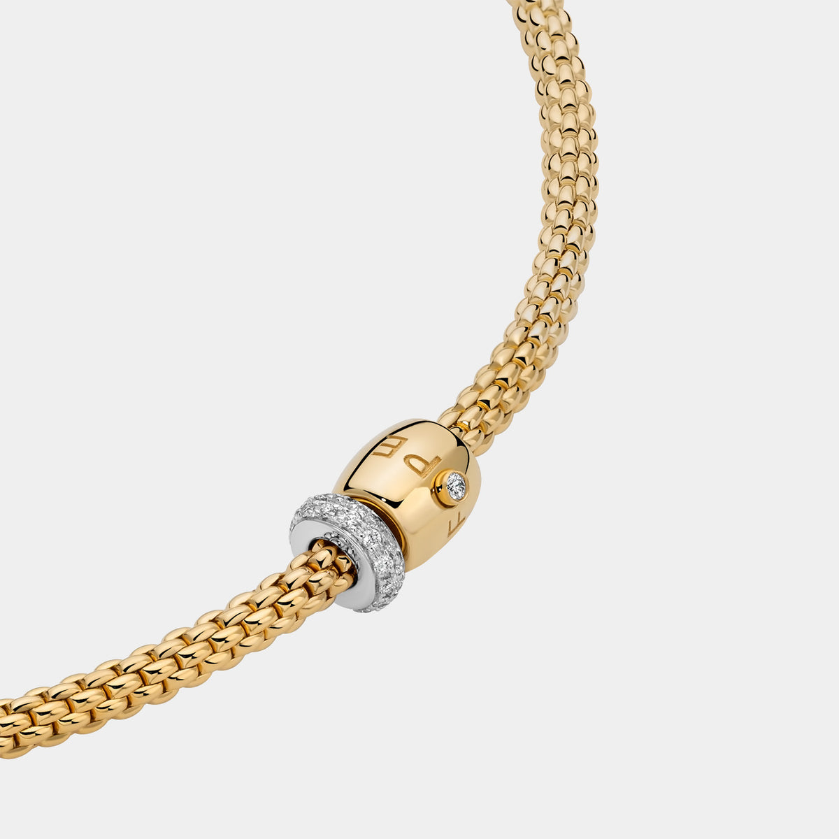 Prima Flex’it Necklace with Diamond Pavé