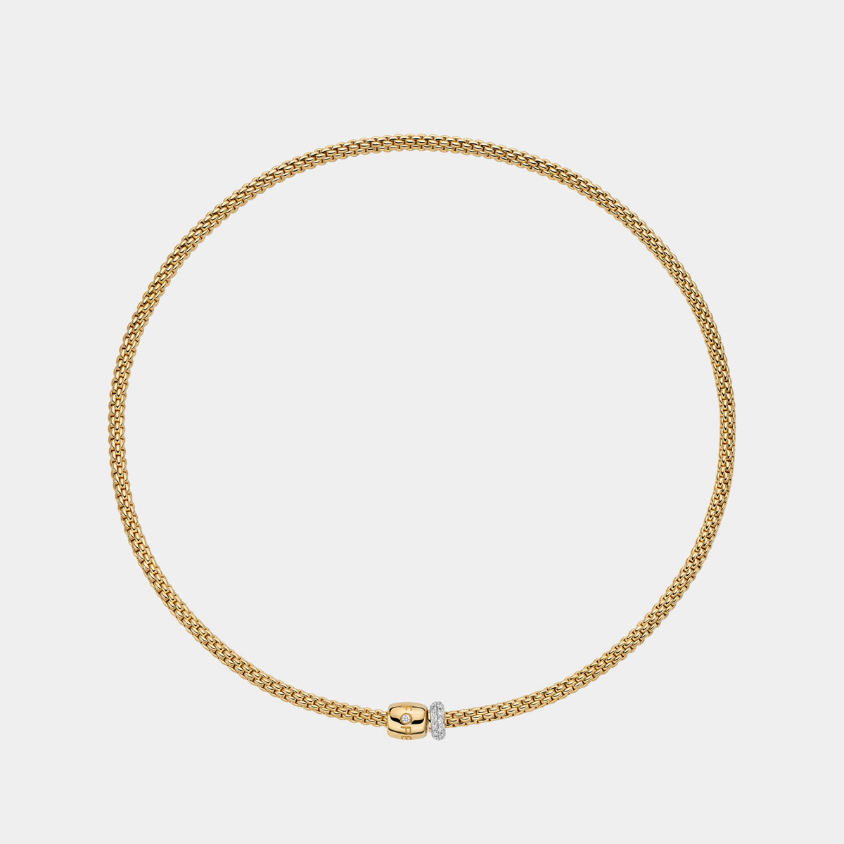 Prima Flex’it Necklace with Diamond Pavé