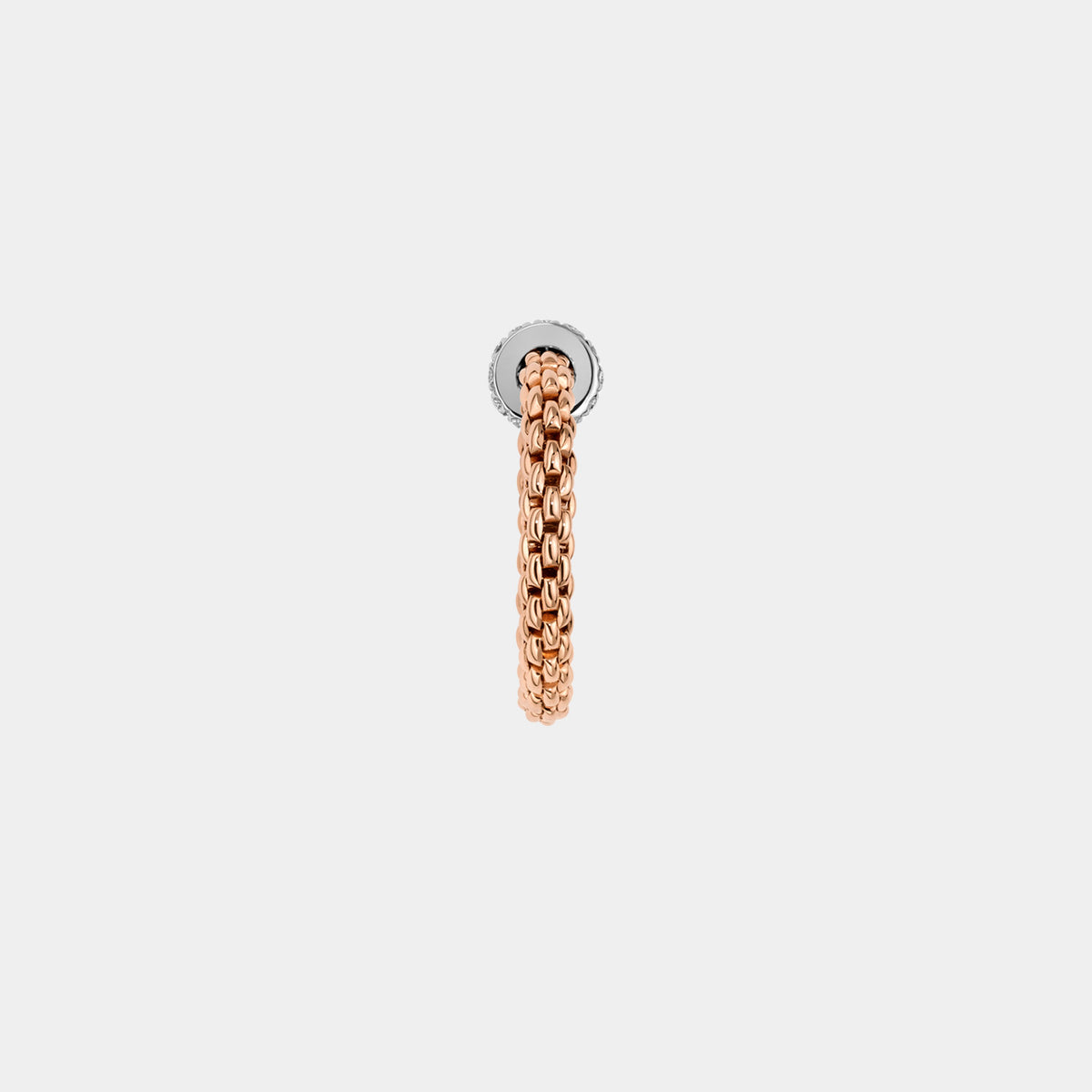 Solo Flex’it Ring with Diamond Pavé