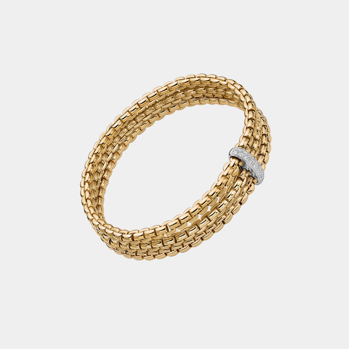 Eka Flex’it Triple Mesh Diamond Pavé Bracelet