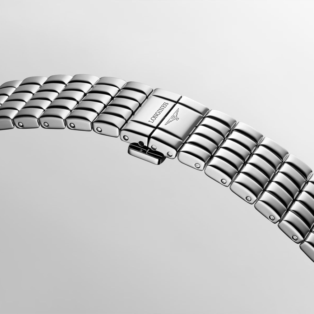 Mini DolceVita 21.5 x 29mm Diamond Silver Dial Stainless Steel Watch