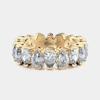 Montage Oval Diamond Band
