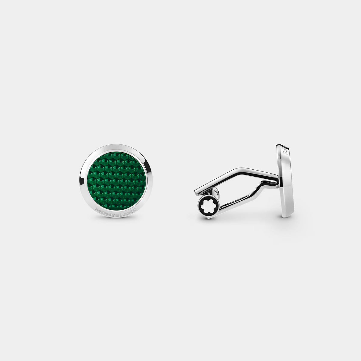 MONTBLANC グリーン カフリンクス 専用ケース付き Montblanc | Meisterstück Cufflinks - Green Lacquer