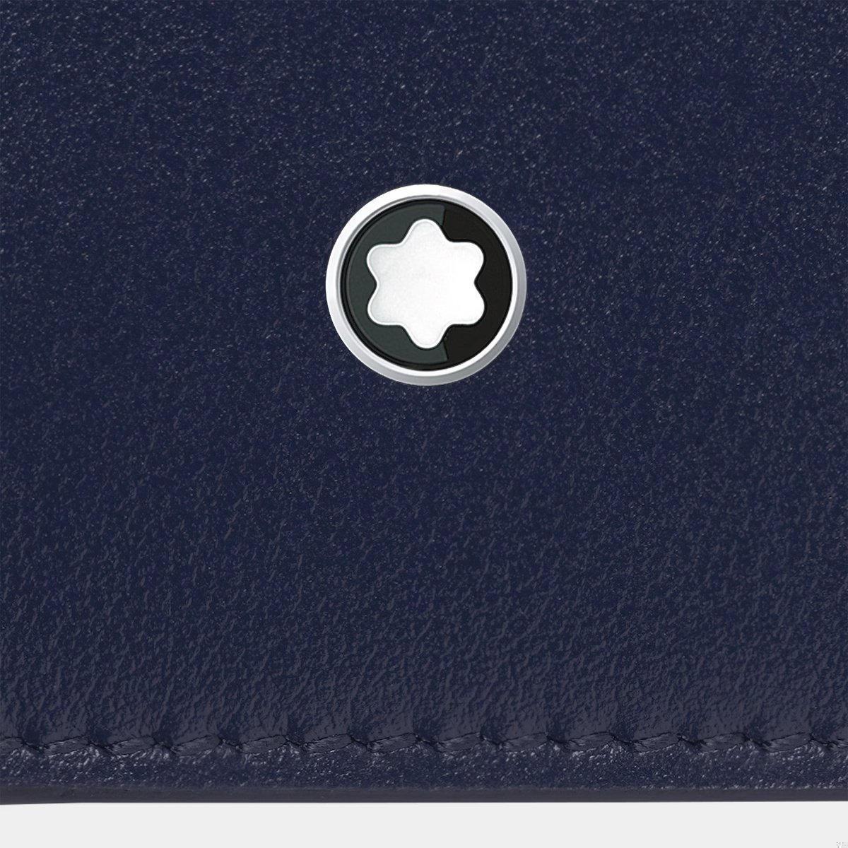 Meisterstück Card Holder 4cc - Ink Blue