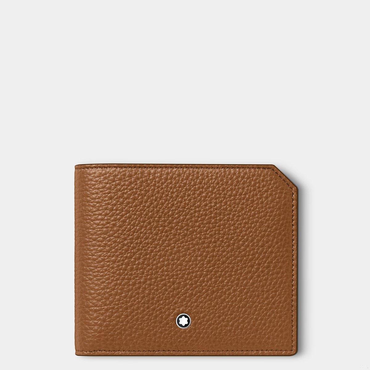 Soft Grain Wallet 8cc - Caramel