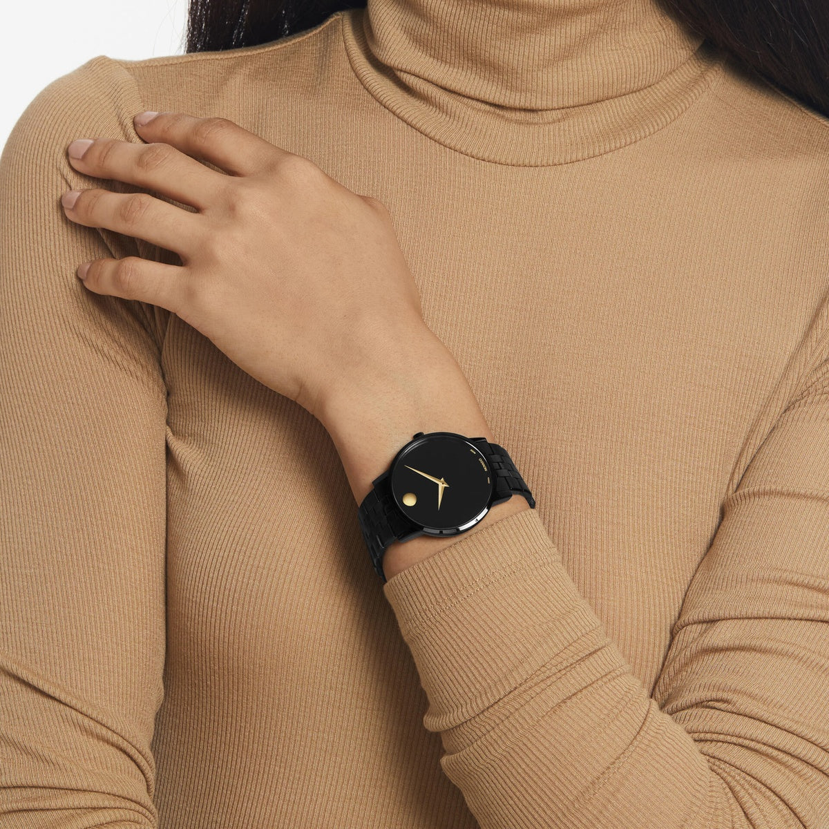 Movado | Museum Classic 40 mm - Black Dial on Black PVD Bracelet