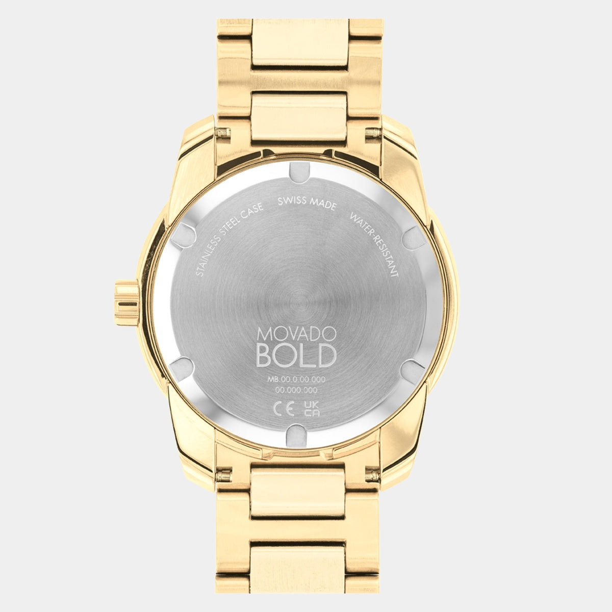 BOLD Verso 42 mm - Gold Dial on Bracelet
