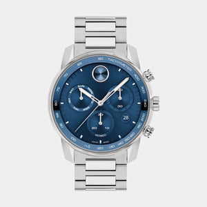 BOLD Verso Chronograph 44 mm - Blue Dial on Bracelet