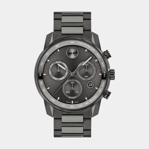 BOLD Verso Chronograph 44 mm - Grey Dial on Bracelet