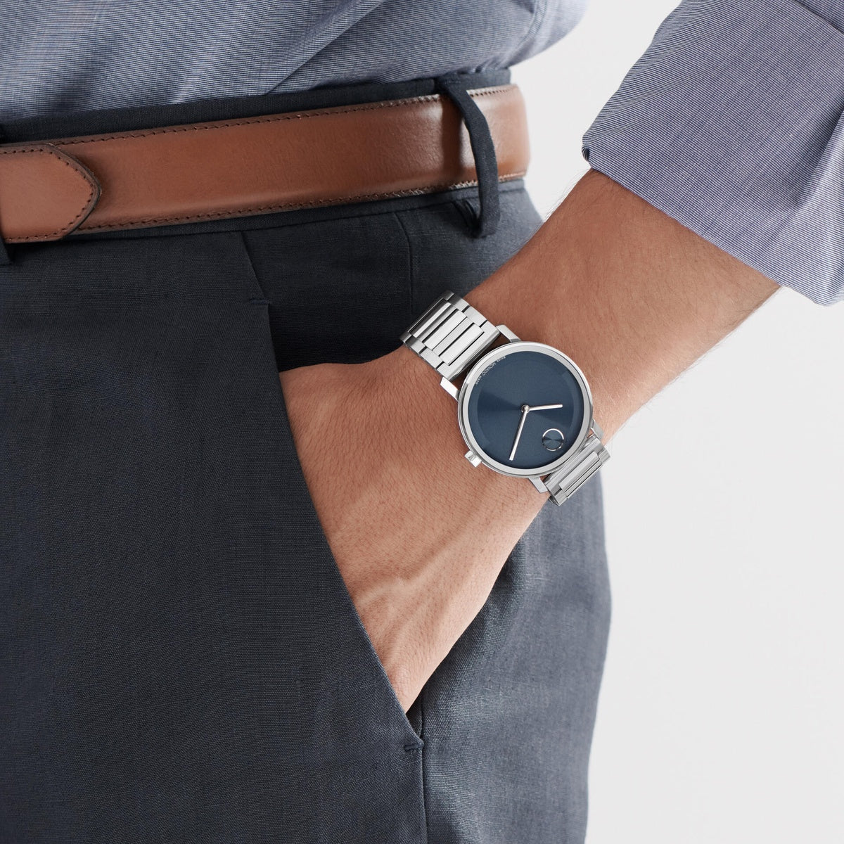 BOLD Evolution 2.0 40 mm - Blue Dial on Bracelet