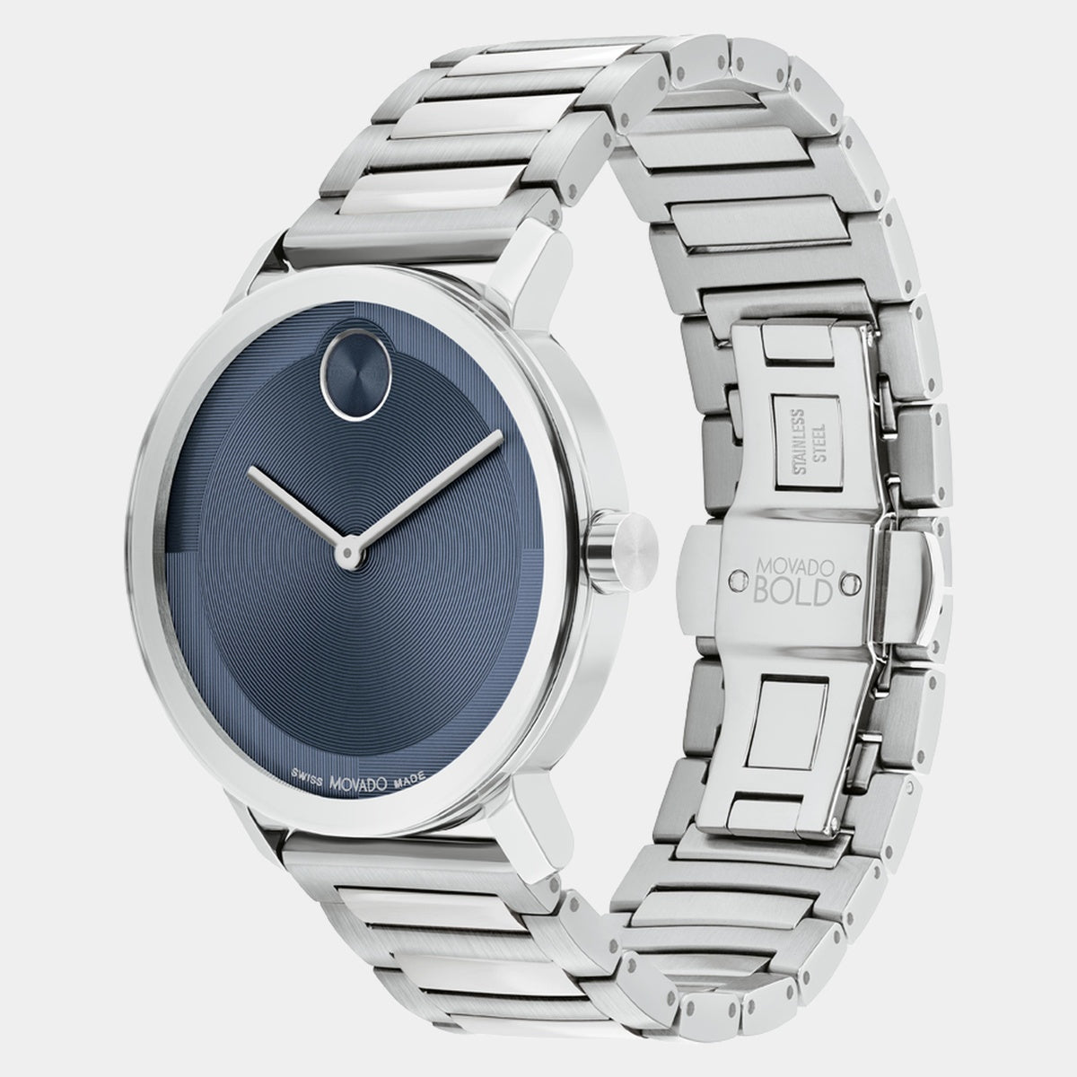 ◆本日感謝価格◆Movado◆ミラーダイヤル◆コンセプト60ダイヤモンド腕時計◆ Movado | BOLD Evolution 2.0 40 mm - Blue Dial on Bracelet