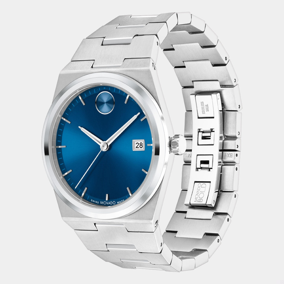 BOLD Quest 40 mm - Blue Dial on Bracelet