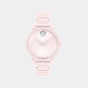 BOLD Evolution 2.0 Ceramic 34mm - Pink Dial on Bracelet