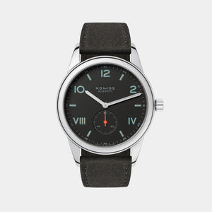 Club Campus Night 38mm - Black Dial on Strap