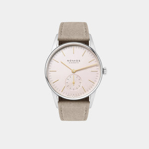 Orion 33mm – Blush Pink Dial on Vegan Velour Strap