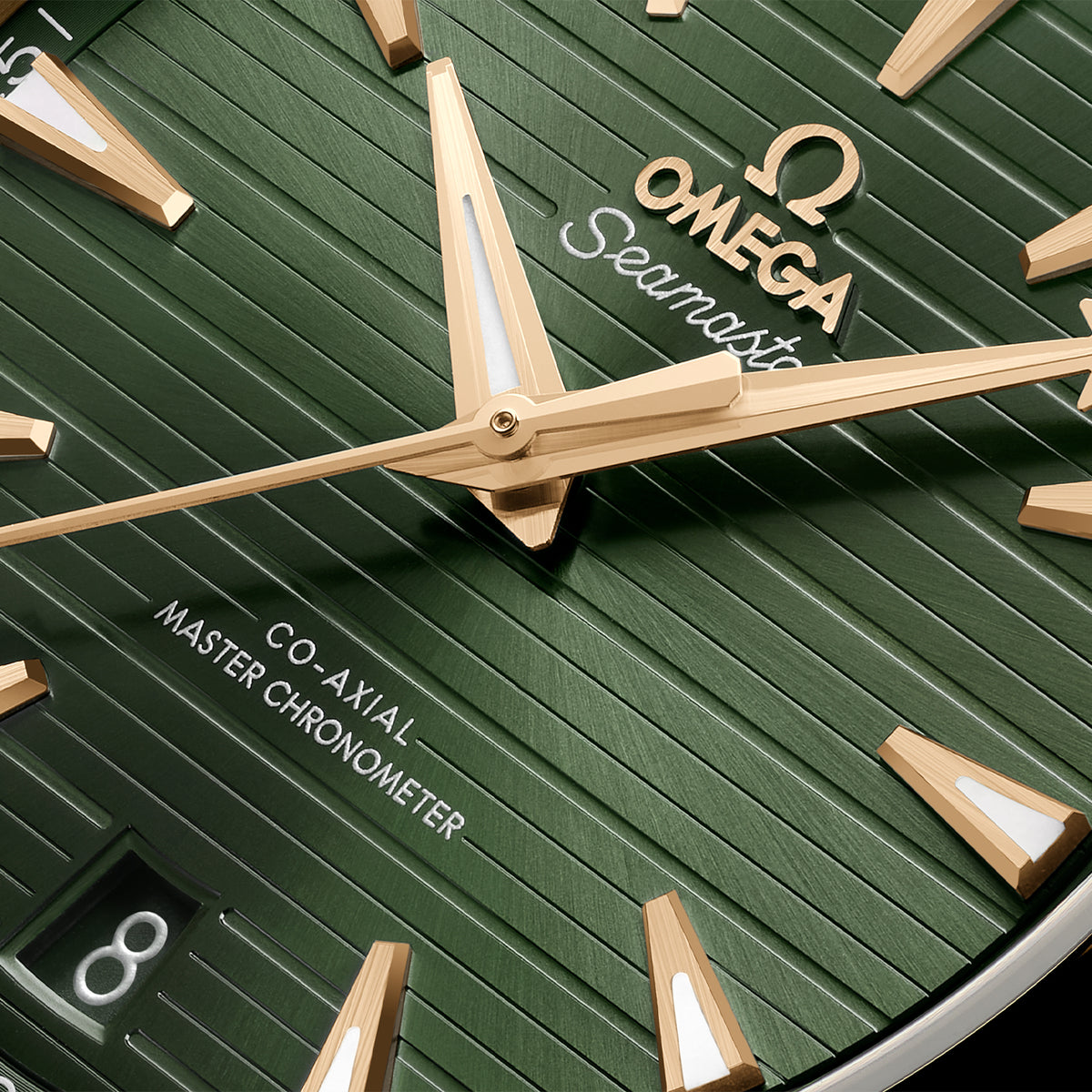 Seamaster Aqua Terra 150M 41mm Green Dial Moonshine™ Gold Watch