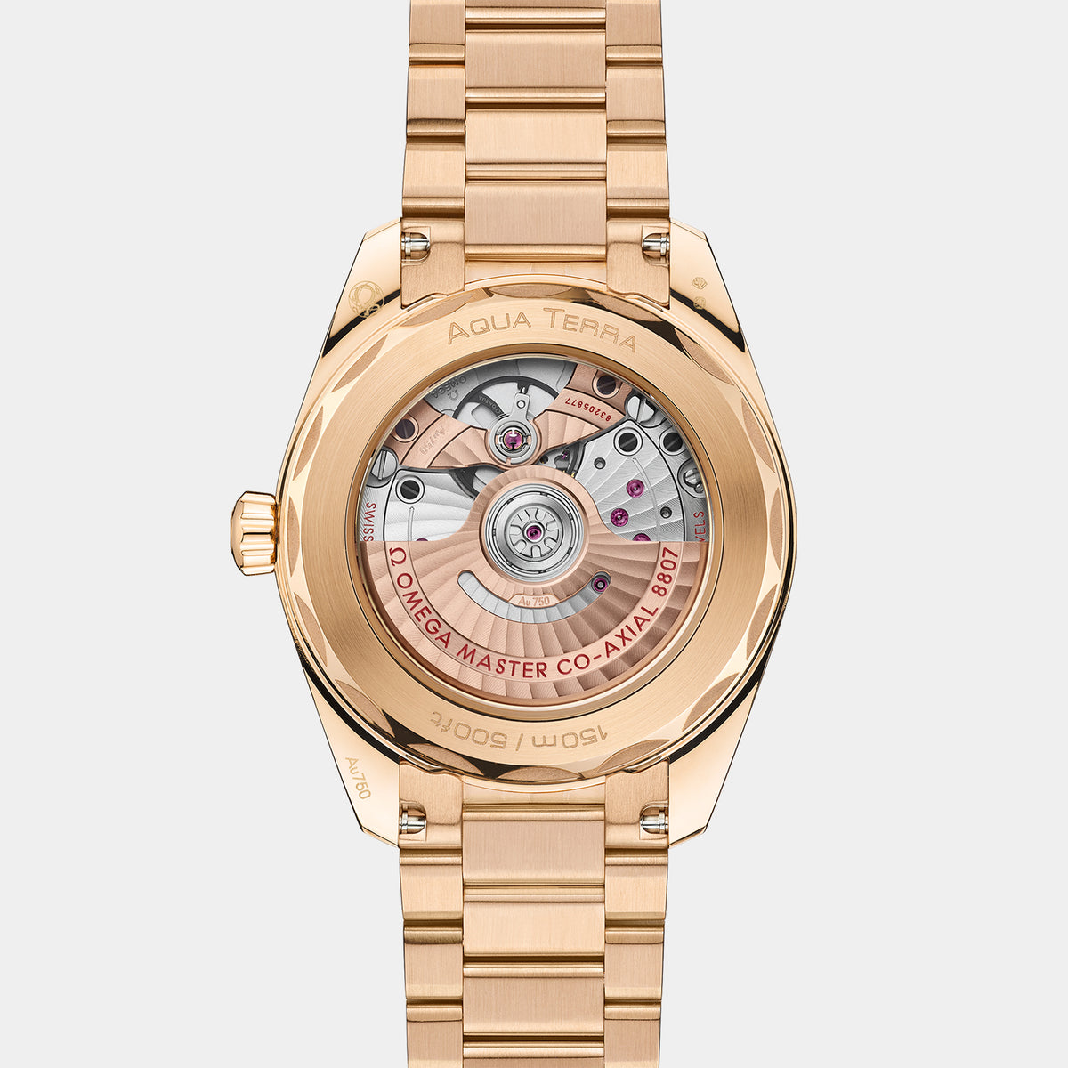 Seamaster Aqua Terra 150M 38mm Diamond Moonshine™ Gold Watch