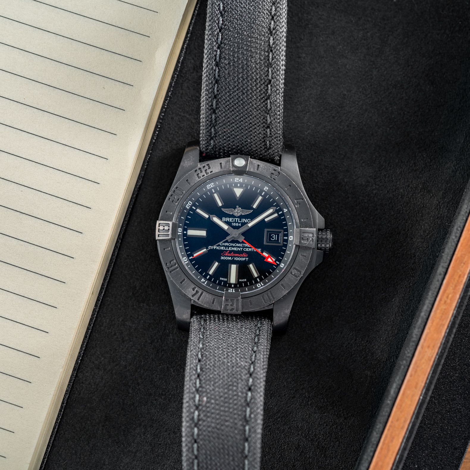 Breitling Avenger II GMT Night Mission 45mm - M32390