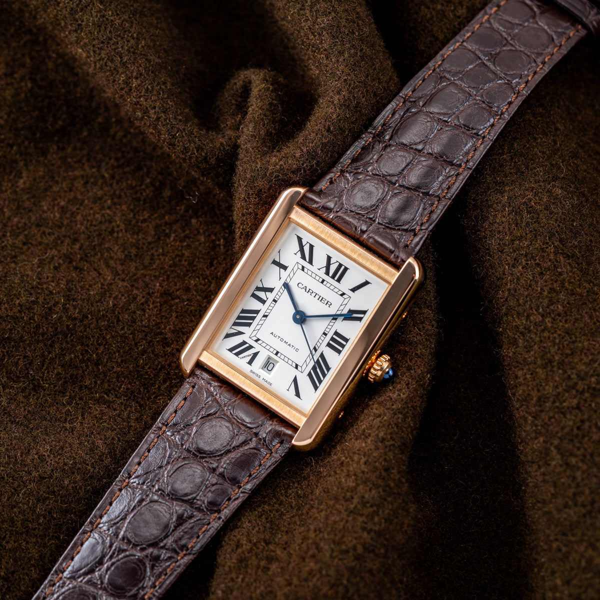 Cartier Tank Solo XL Rose Gold W5200026