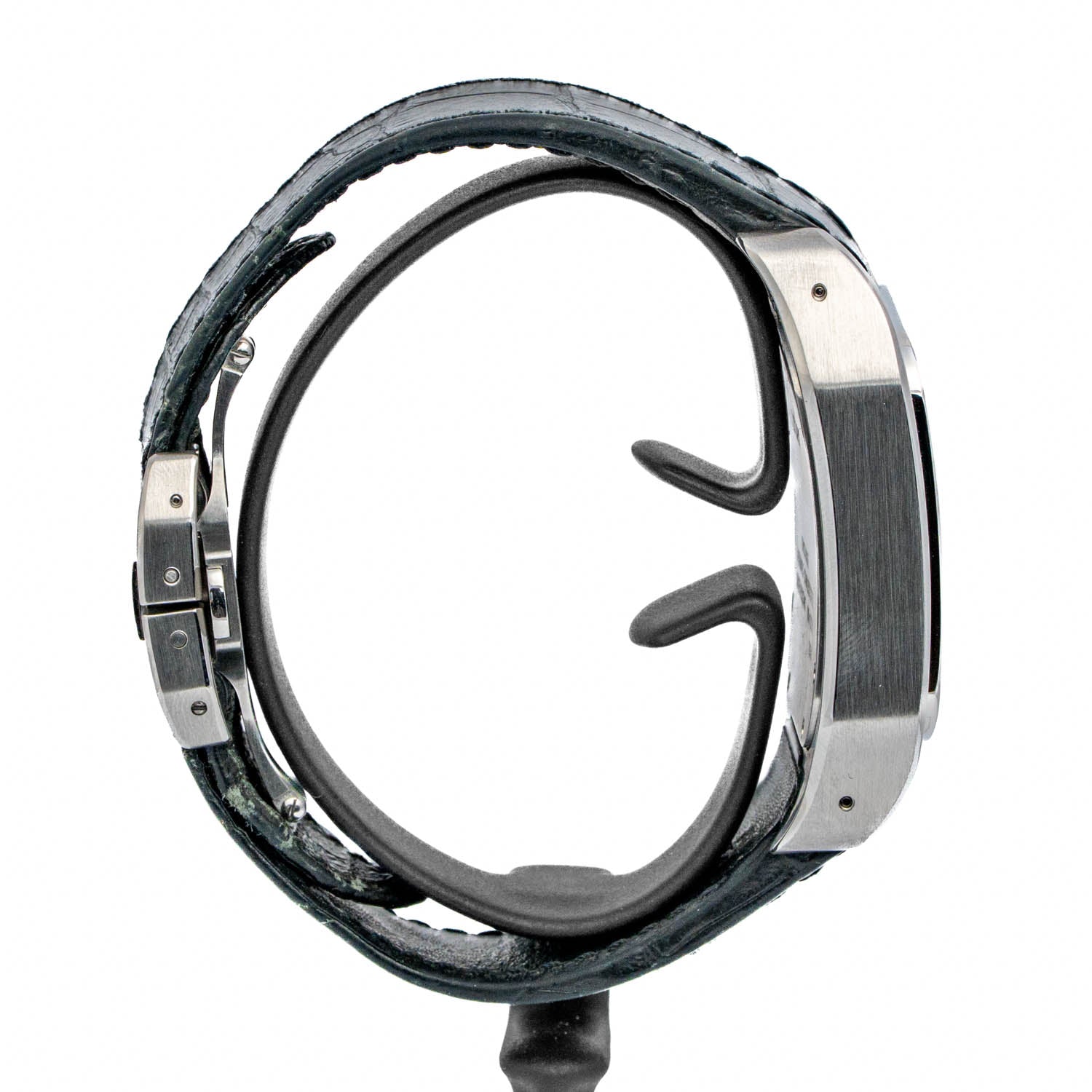 Cartier Santos 100 White Dial on Strap -  W20073XB