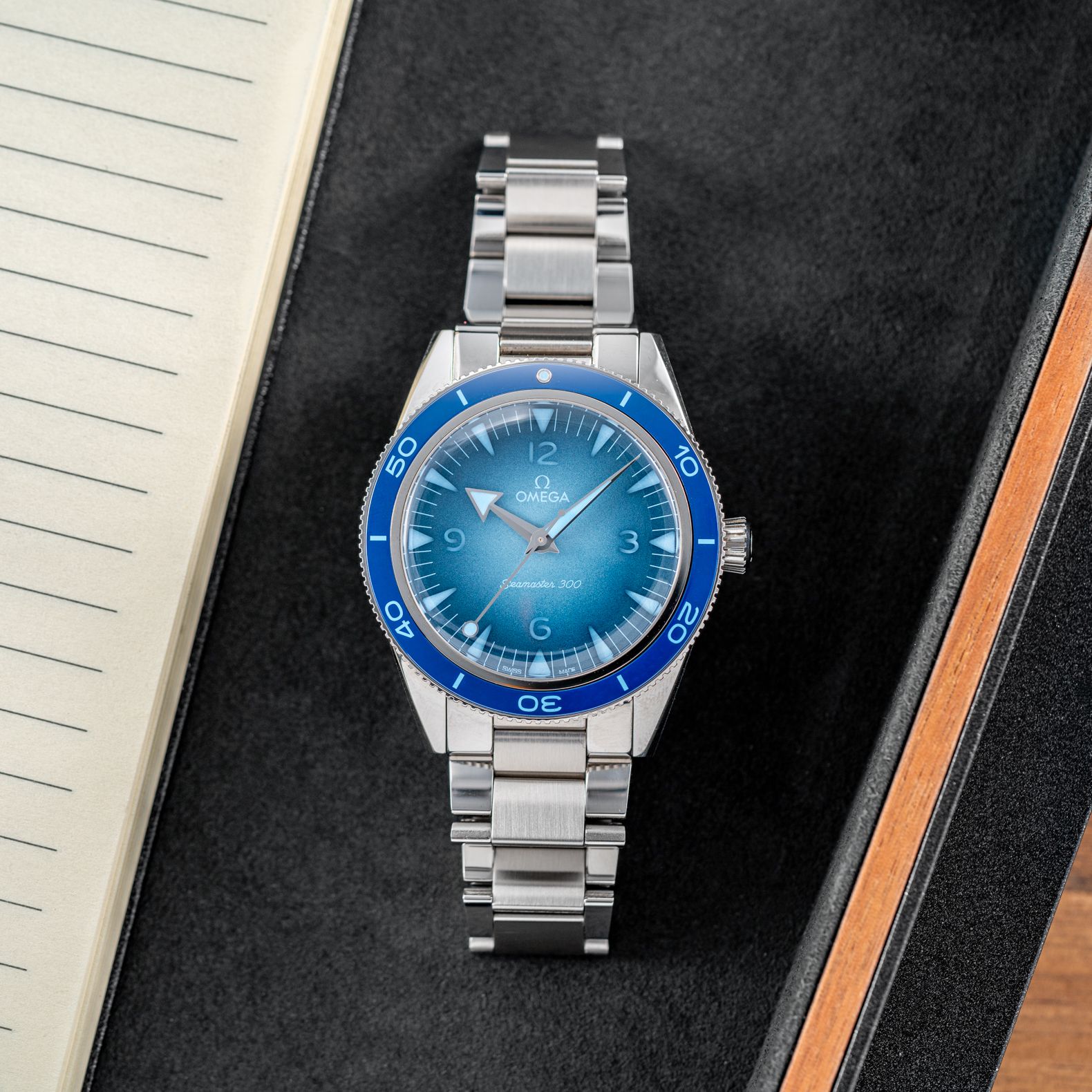 Pre-Owned | OMEGA Seamaster 300 Summer Blue - 234.30.41.21.03.002
