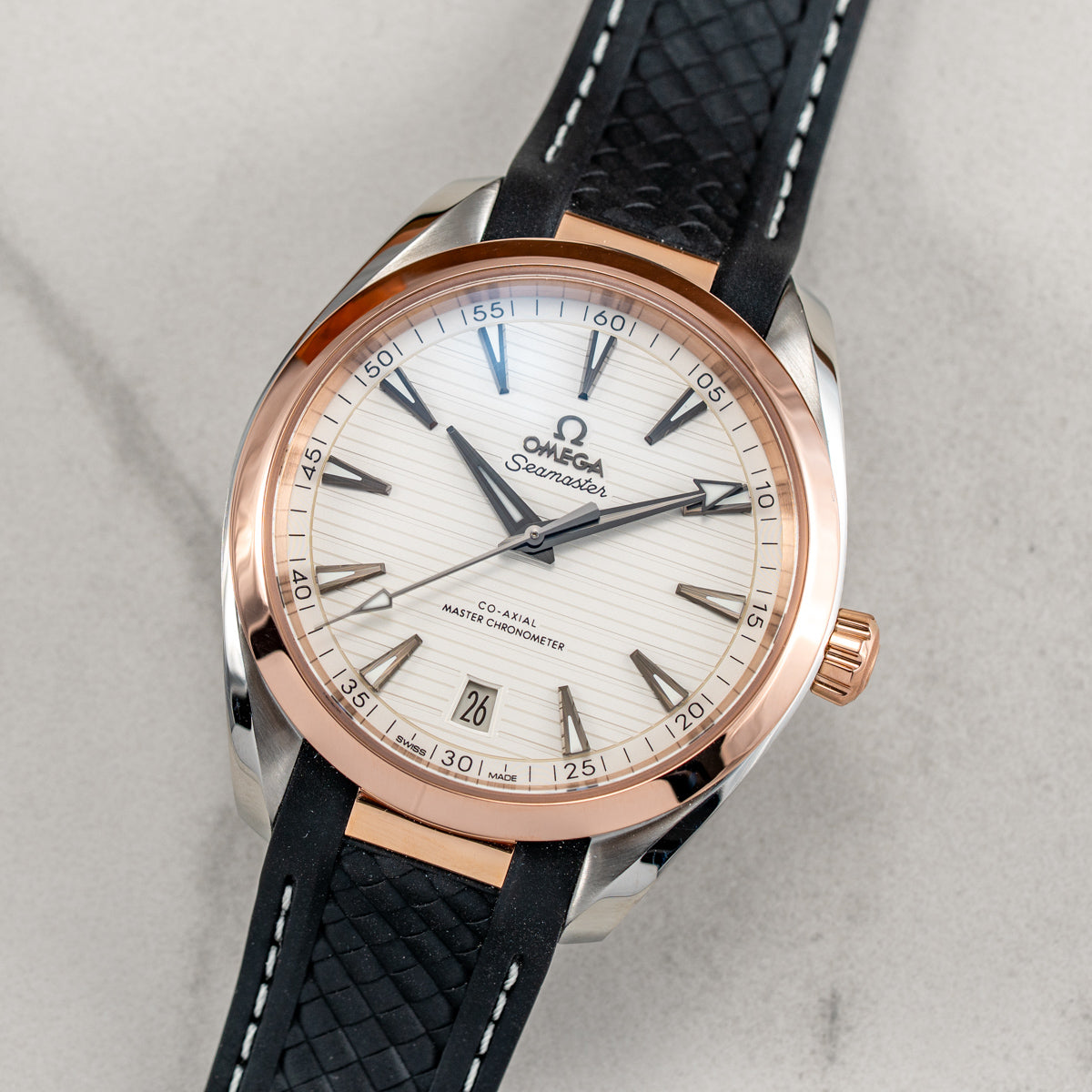 Omega Seamaster Aqua Terra 150M 41mm Silver Dial Two-Tone – 220.22.41.21.02.001