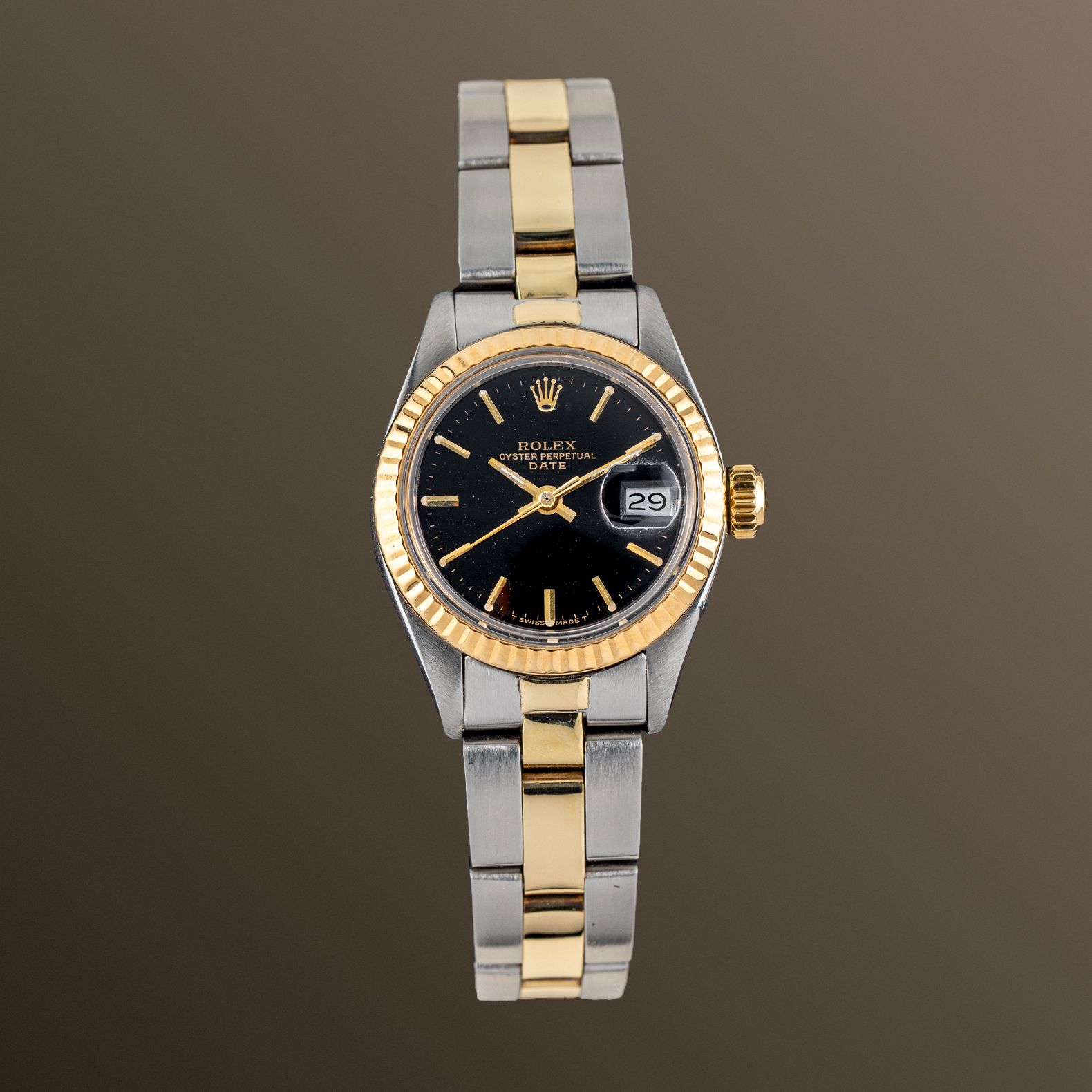 Rolex Lady-Datejust 26mm Black Dial - 6917