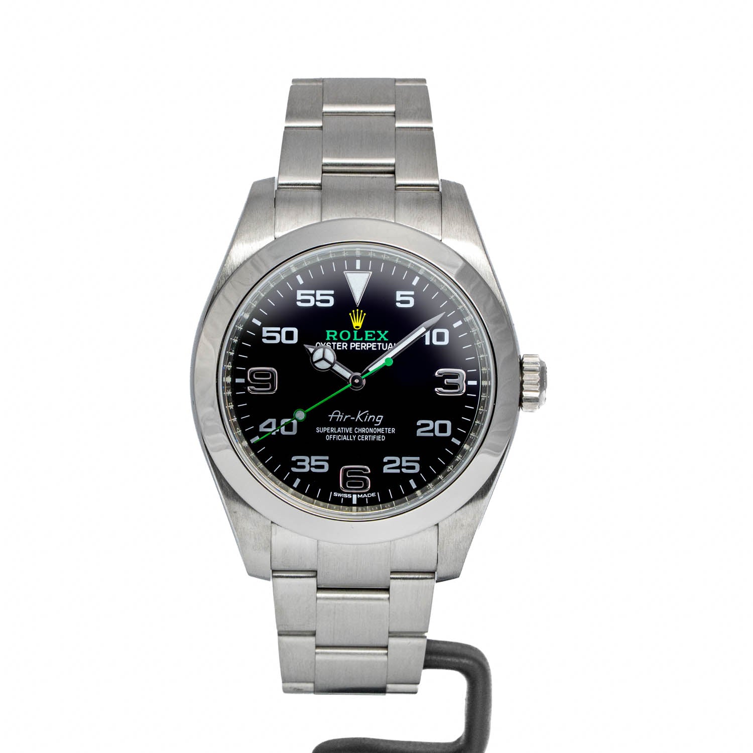 Pre-Owned Watches | Rolex Air-King Black Dial Oyster Bracelet- 116900